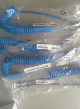 LG管PWSRISPU螺旋6M配外螺纹接头1E0*7乐可利管螺旋黄色