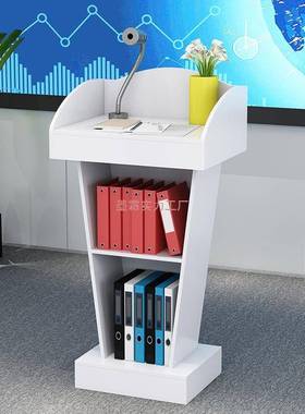 讲台AYH老桌多媒讲体演台迎宾台学校师教讲室教师讲台桌