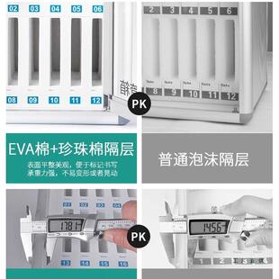 铝合金手保管箱带锁工厂员学生柜上工交管68599理手机机存放收纳