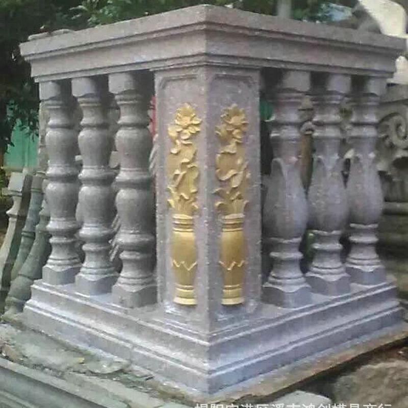 浇模具欧式建水模泥构件栏杆间筑隔059柱方墩塑钢栏杆转角墩现具