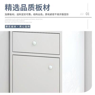 墙TAH角置客柜简约角柜多功能室三角形物收纳柜厅转角置卧物架拐