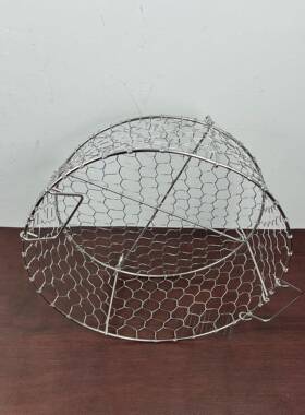 新款手工制作家304不钢厨房沥水碗碟收锈纳篮水果收纳篮置T545LSL