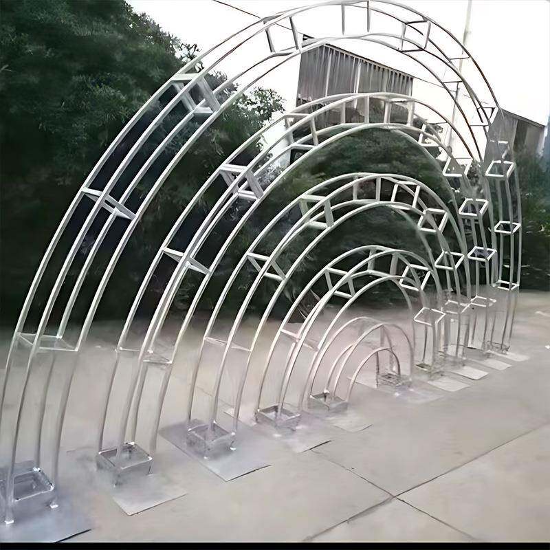 圆型铝金灯桁架舞台光婚庆造型合搭建厂RHY家各种规格道具移动便