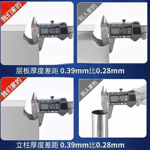 不锈钢厨房地置物架层落多功能桌架子收纳工作台子家用储物GHD多