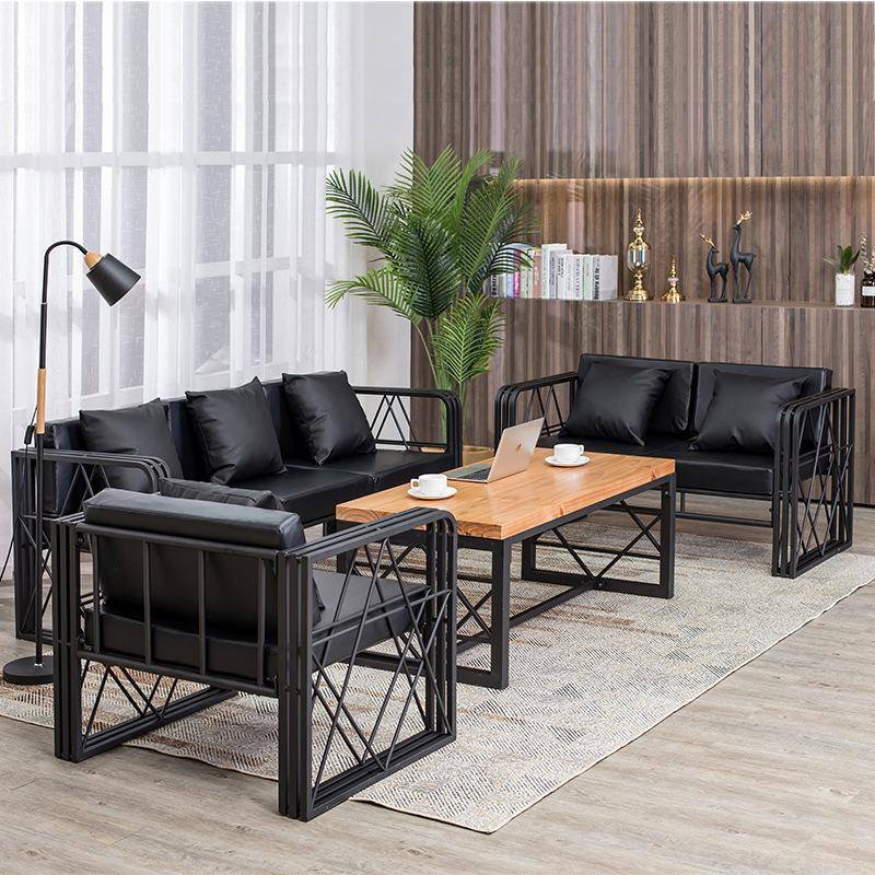 美复古办公室工CY186业风式铁艺沙发酒吧餐桌椅吧台球音室卡座沙