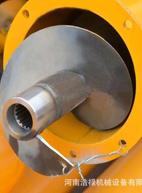 29绞龙料SLU提升机配件1花轴尾盘花键轴承底上座减键速机