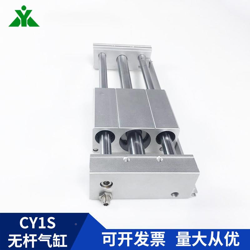 CY1S20/CDY1S0-100-LYQ200-00-40杆0-500BZ无气缸CY1SG20/CDY12SG
