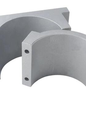 主固定OUS轴座125具mm主轴电机夹具主轴夹电铸铝夹具120mm雕刻机