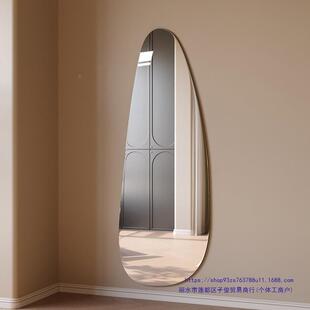 异玄关镜子贴墙试自粘全身门镜壁挂式形挂墙穿衣镜J-SD、G粘贴柜