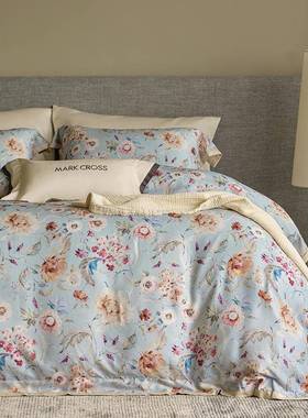 档美式KMT高田园亲肤软薄款秋单冬天丝棉磨毛床糯可裸睡玛洛驰四