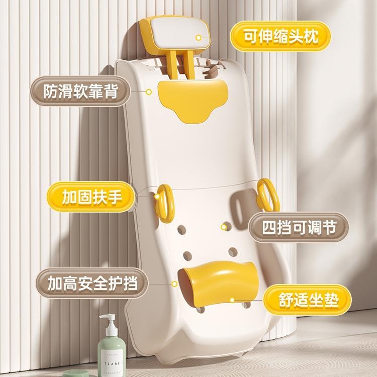 儿童洗头躺椅宝宝洗发可折女童洗头60656床婴头儿家叠用小孩洗头