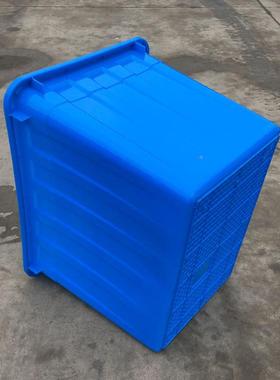 塑料水箱大方理417号收0纳整箱蓝色形20L外径810*605*590mm