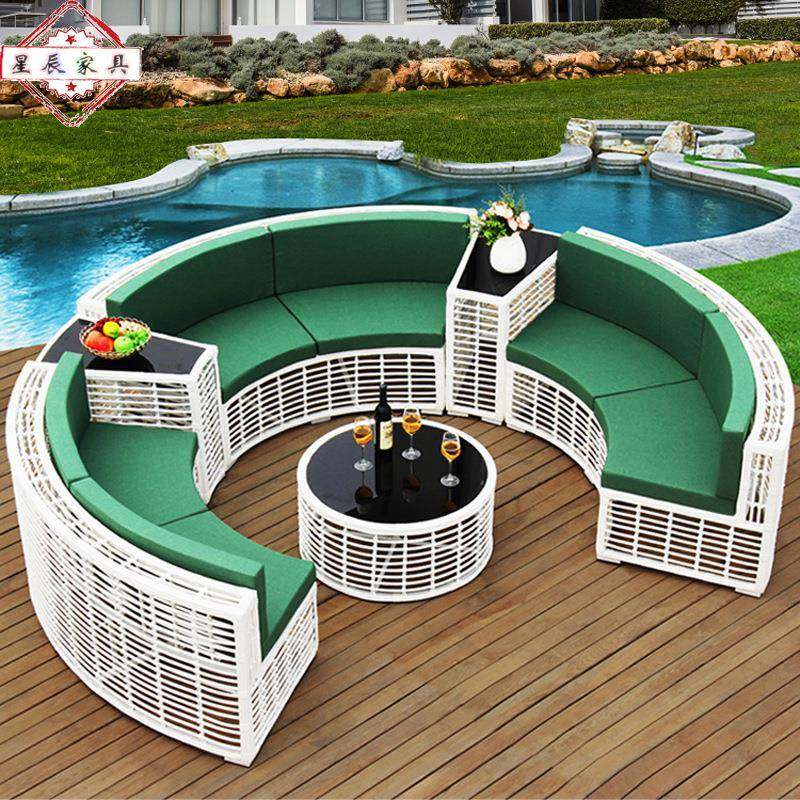 XZFA椅032户外圆沙发半形组合藤客编64171庭院花园厅阳台弧形休闲,玩具/童车/益智/积木/模型,垂直悬浮玩具,淘宝优惠券,粉丝福利购,淘宝优惠卷