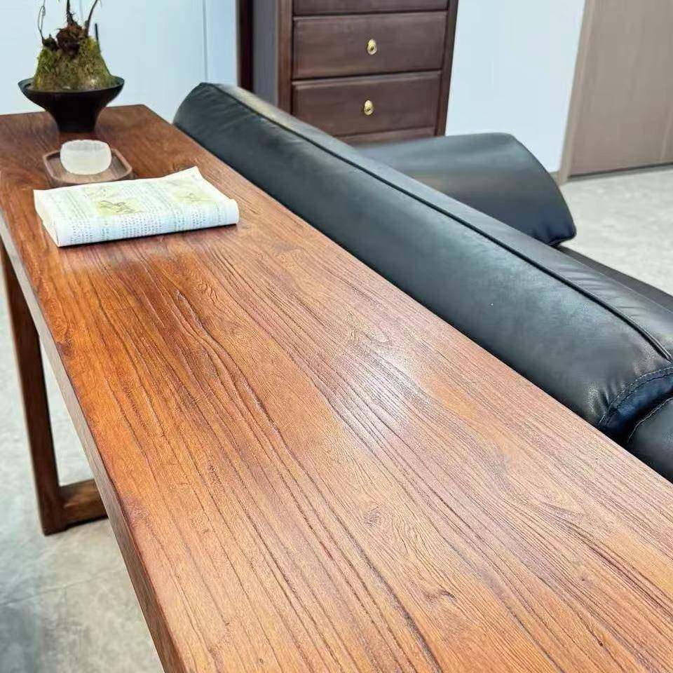 木榆长木15020实大板书桌沙发后条桌窄桌吧台老长条几客厅沙发后,美容美体仪器,其它面部美容工具配件,淘宝优惠券,粉丝福利购,淘宝优惠卷