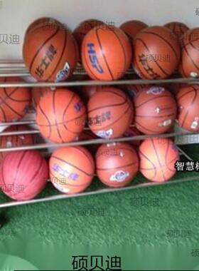 多置放便携式球篮球收体育纳筐大号足球移动学校卡层通GJM球筐车