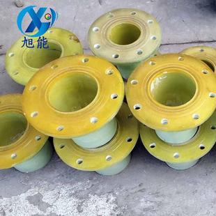 璃钢双法兰变径玻短DN400 00PN1.6玻璃钢变 30管厂家耐磨耐3DN400