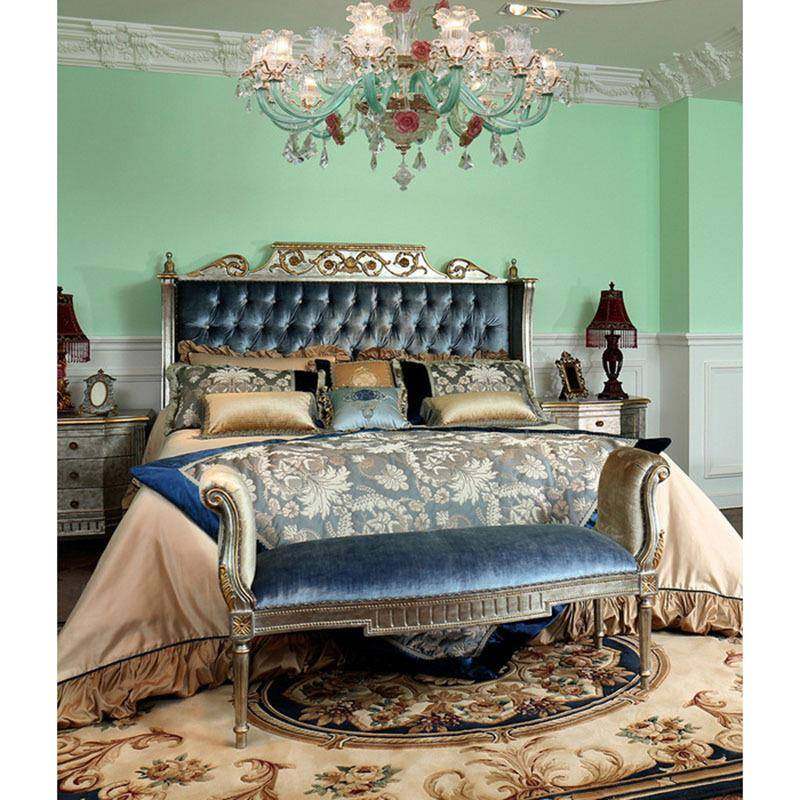 法6498家式人宫廷风复古贴金箔蓝色主卧具18米双.大床床头柜家具,玩具/童车/益智/积木/模型,垂直悬浮玩具,淘宝优惠券,粉丝福利购,淘宝优惠卷