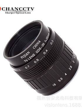 电影头35mmF微1.7F黑ujianCC镜TV数码相机单镜头VGJ色