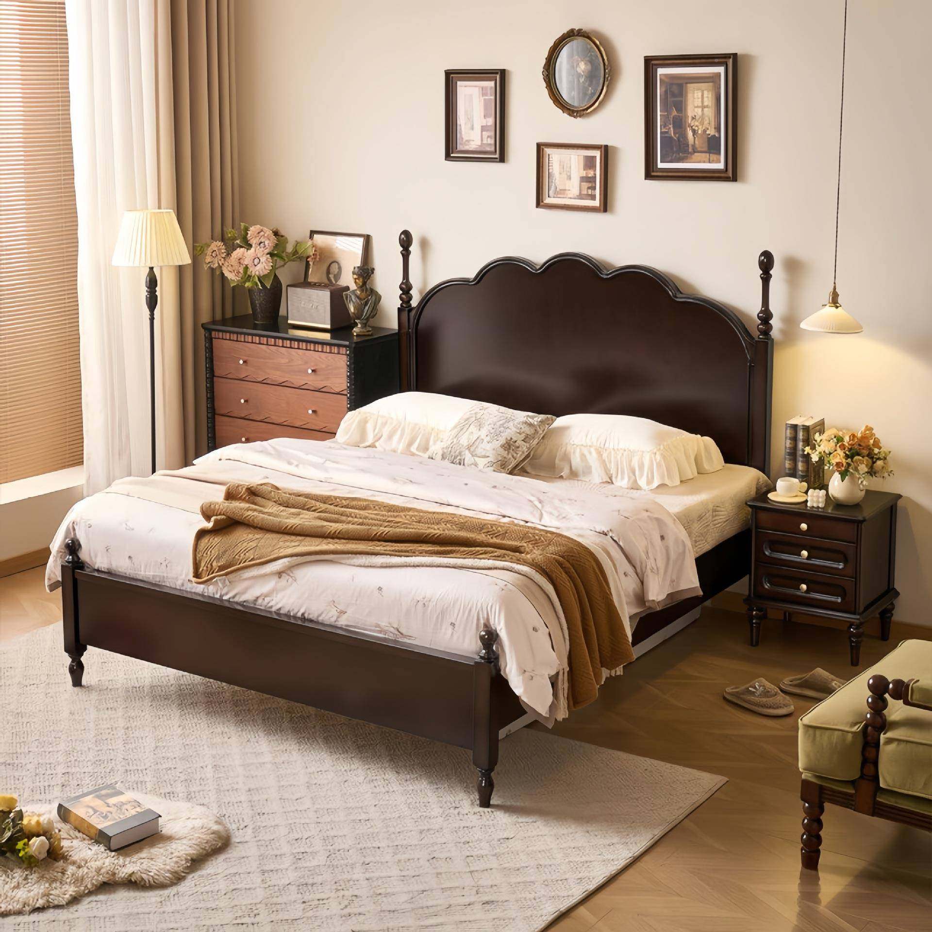 主法式复8古风实木床.米马赛床双人床婚床675702米主卧大1床轻奢,美容美体仪器,其它面部美容工具配件,淘宝优惠券,粉丝福利购,淘宝优惠卷