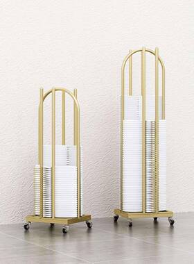 服装店放衣架架的架挂子收架纳整63183理置物女童装衣撑小推车