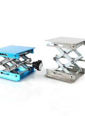 小型不钢升台100X100m降m实0验HZG室手动10*1cm锈小型升降台