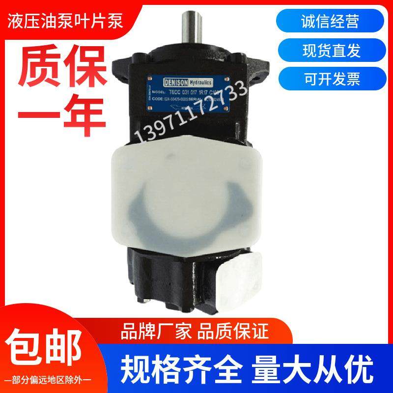 双联叶片油泵T6CC-031-017-1R02-C100高压泵T6DC注塑机液压泵配件,标准件/零部件/工业耗材,液压泵,淘宝优惠券,粉丝福利购,淘宝优惠卷