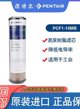 PENTAIR PENTEK滨特尔10 20寸PCF1-10MB工业用混床树脂超纯水滤芯