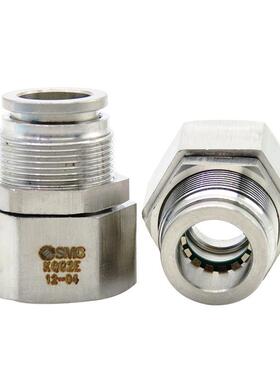 装8SMC不锈钢内螺纹接头原KG2E0Q4/KQG2E06/原装SMC0/10/12-01/02