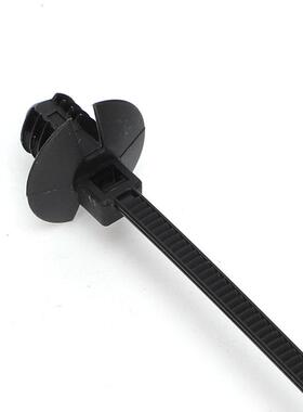 150-55610耐寒螺纹头扎带3*1PYX10mm0X5/6龙扎带100条包尼红盛塑