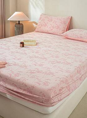 A复古纯棉类三层纱提花笠100全棉母婴纱Hjing062级裸床睡布床罩三