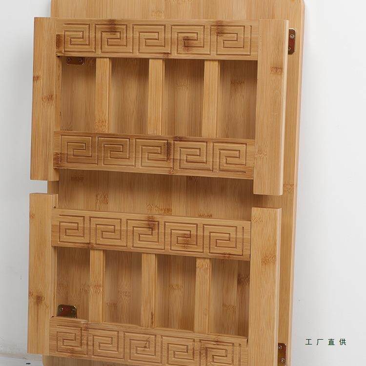 飘窗小茶可折叠几中式复古窗台书桌电脑桌折叠榻FRH竹矮桌榻米小