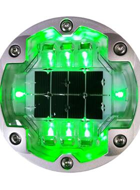 嵌入式太阳能间道钉LD夜发光E道钉抗压圆形地埋灯产I生L30BQM0道