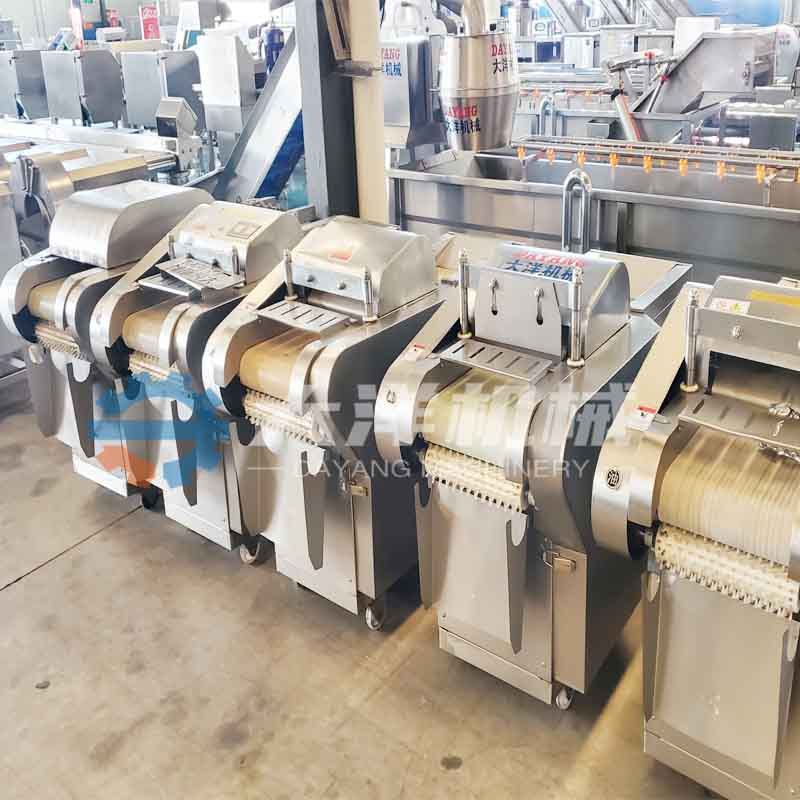 土豆切波浪片机仿手工切割不锈钢土豆切波浪条机器芝士片切丁机