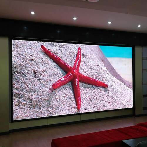室内会l议室展led显示屏高清led显示屏OLJp高清ed厅电子2屏