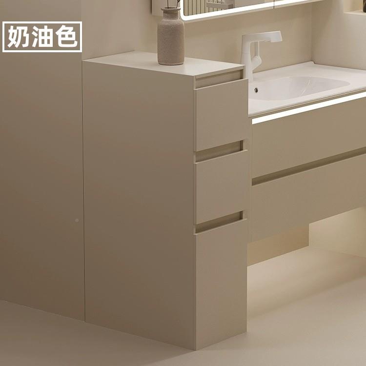 浴柜百好搭物落地柜组关窄边柜VSI侧边收玄纳柜简约智能灯抽屉合