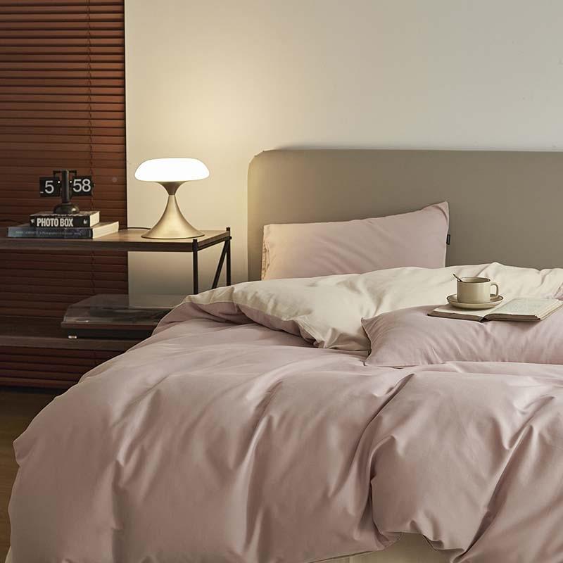 秋季A类EXS纯0色双拼陶10支素色瓷轻磨毛四加厚长绒棉全棉冬纯棉