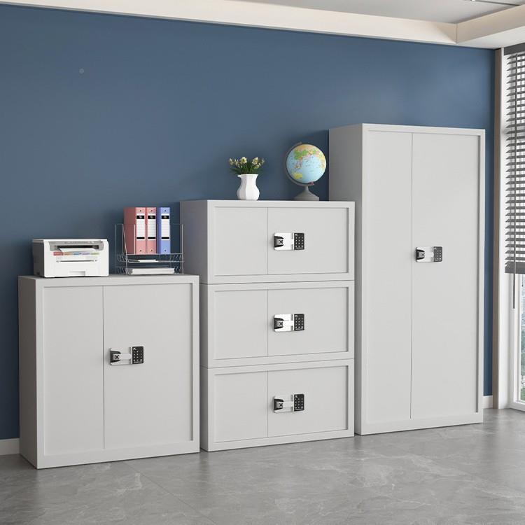 钢制密码柜指纹保柜ZDA办公室资料险柜电子国密档保锁保简易案文