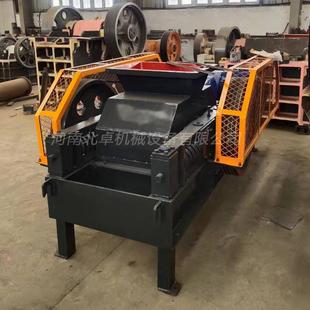 小型双齿轮对辊破机煤矸石辊制砂机辊挤250*400碎压式250*400对对