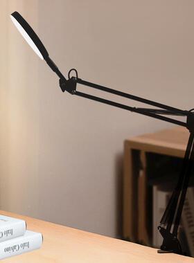 台灯书书桌工作学习夹式折专用长臂叠夹式设计师子绘画电92071脑