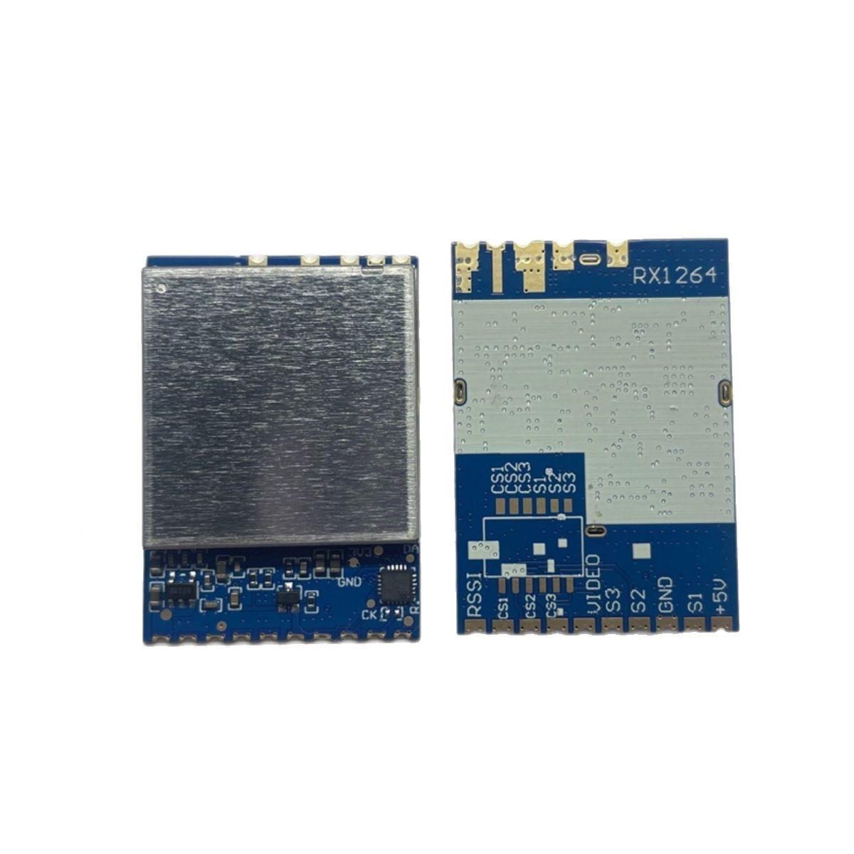 1线.2GP1.3GX1264无FV图传模组模拟无线音视频传输接RLD收模R组