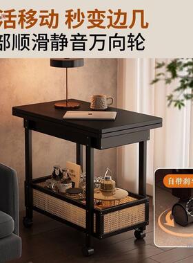 家用轮折风叠小带桌子小推车小边几一CYP体中式复古出小租房户型
