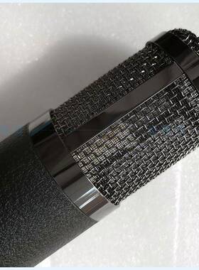 797 2厂家直供电容麦克风壳五金外2话筒管19铁体喷裂纹漆黑色F整