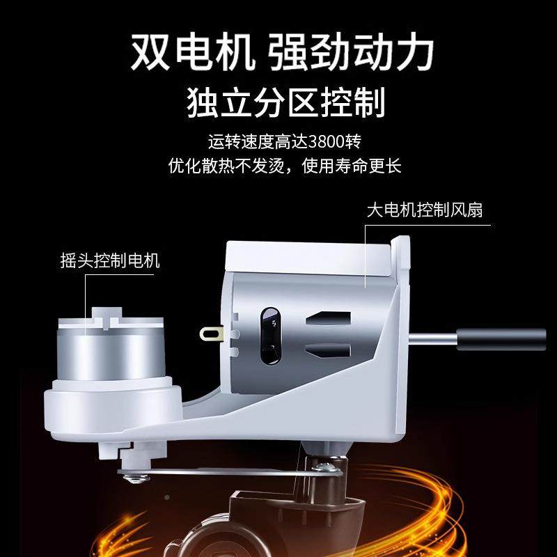 车YD-01载风24V大货汽车12V扇面包车强风静音制冷多角度调内节车