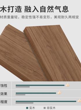 实木格子茶茶杯架道砂壶摆放架挂式多宝阁茶台桌面G679壁博古架紫