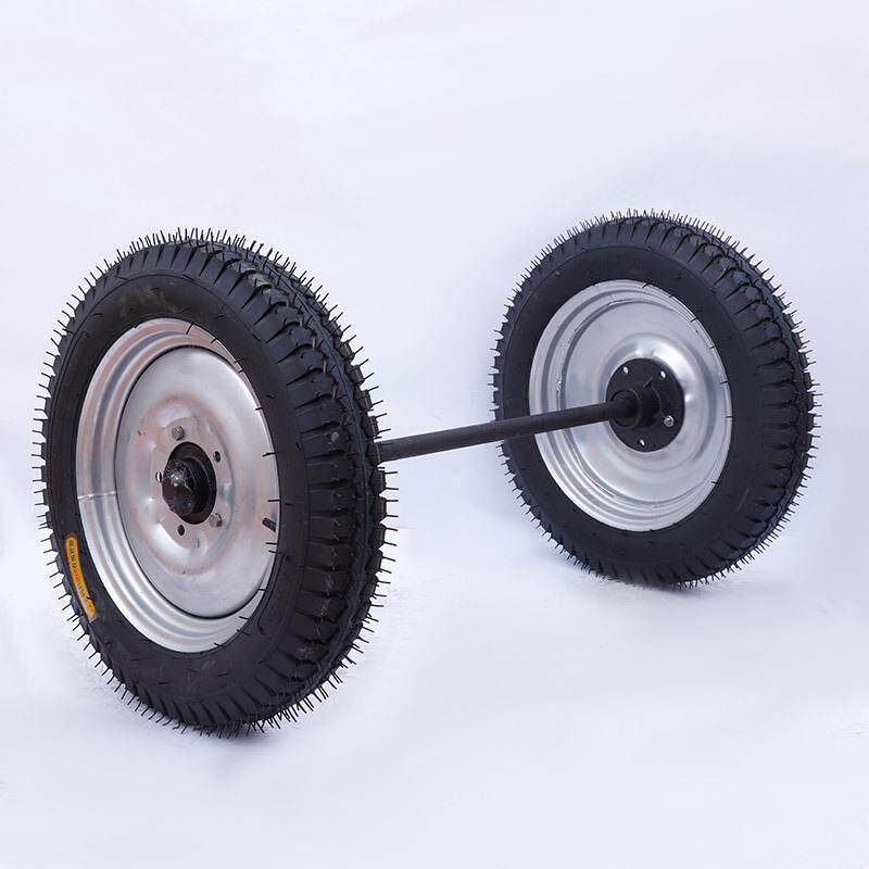 车轮5马0-16系列26充气实0心轮胎防滑耐磨农械用机设备电动三轮