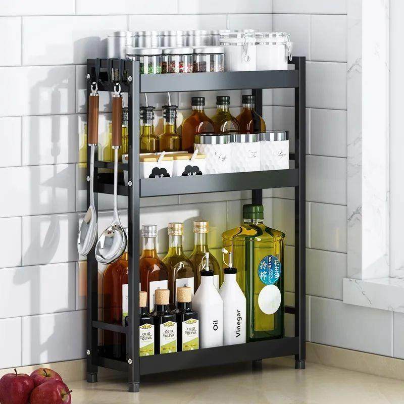 厨房料置架物油盐醋瓶调味品台面调落地多层家用多功无品牌/酱能,基础建材,脚轮/万向轮,淘宝优惠券,粉丝福利购,淘宝优惠卷