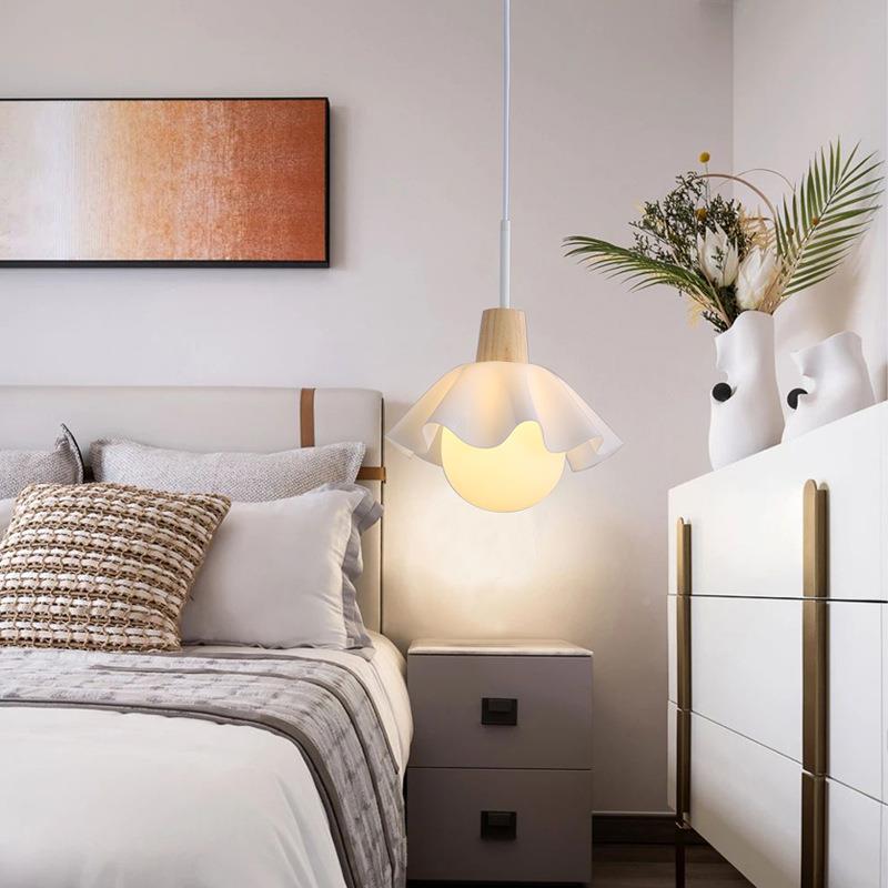 阳台灯过道走廊玄关灯北NJ0984小灯创意个性欧花朵吊餐厅卧灯室床