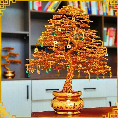 开装饰品摆威件工摇钱树树JYS发财树客厅办公室乔迁手业商业送东,家居饰品,户外/庭院摆件,淘宝优惠券,粉丝福利购,淘宝优惠卷