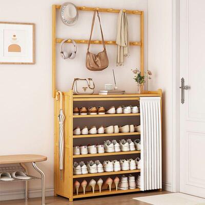 多鞋架REM架子口防层家用进门门尘简易大容量置物架收纳靠墙宿舍