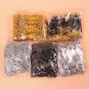 现IIA货箱包童装吊绳通用金属银别针商标吊牌子定做服装牌吊绳线